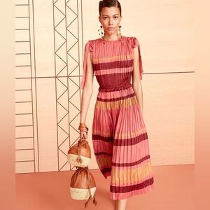 NWT Ulla Johnson Alyssa Dress in Cerise Size 8